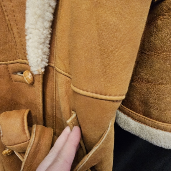 Genuine shearing heavy Winter coat - Picture 7 of 15